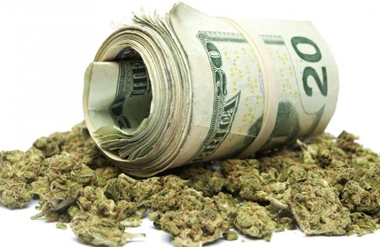 Marijuana-Stocks-weed and money