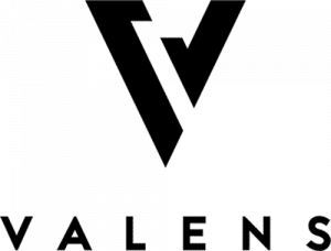 Valens logo black