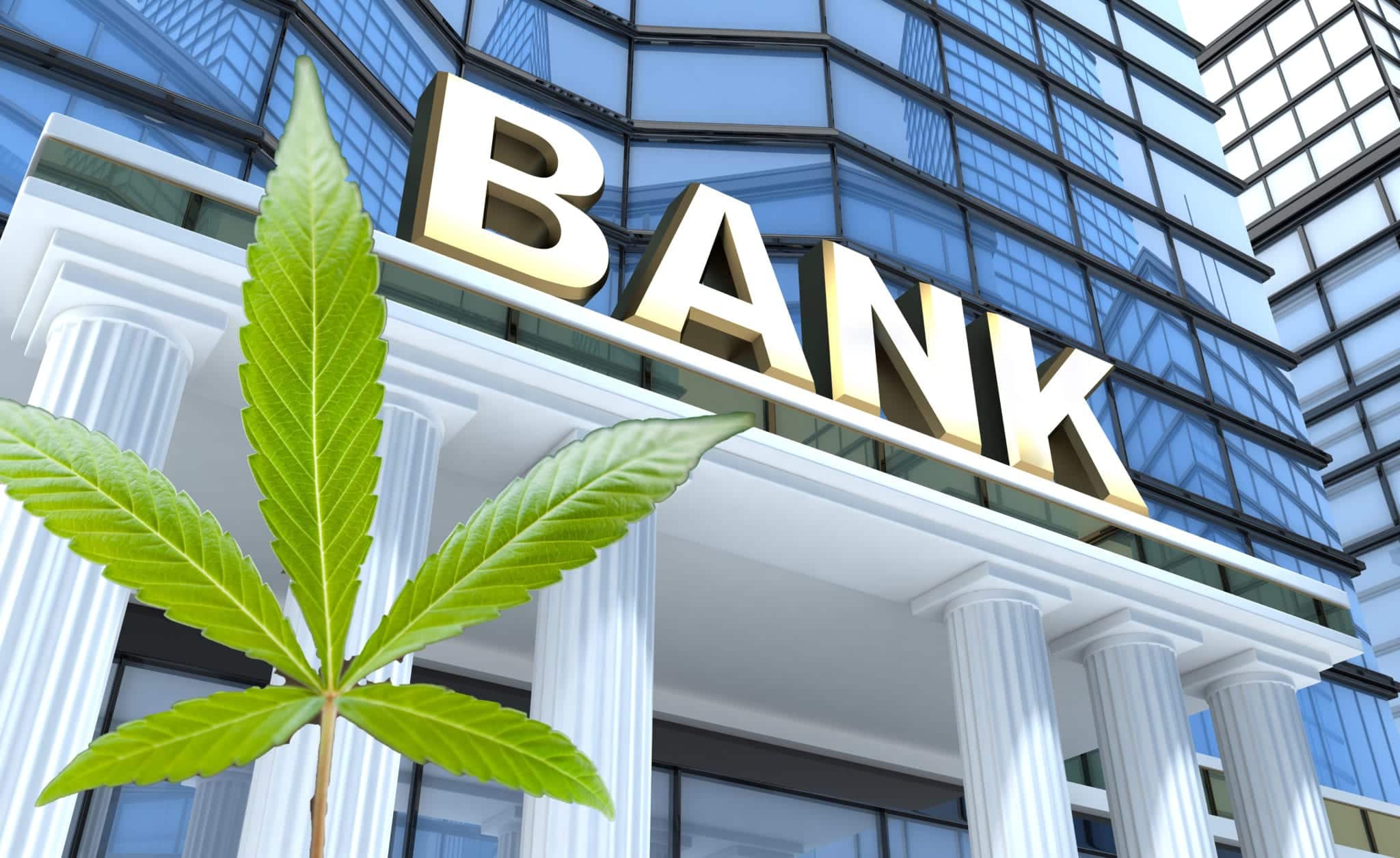 SAFE Act Bank Cannabis leaf